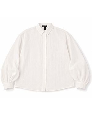ACTUALEE Linen Shirt - White