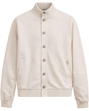 Fay Cotton Cardigan - Natural