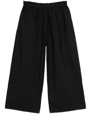 Daniela Gregis Cotton Trousers - Black