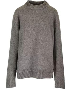 Maison Margiela Shirt With Elbow Patches - Grey