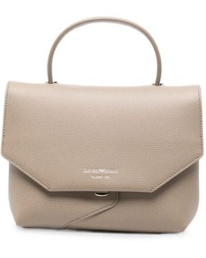 Emporio Armani Small Leather Handbag - Natural