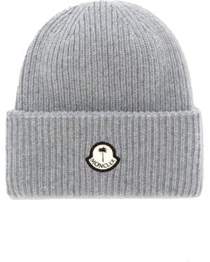 Moncler Genius Hat With Logo - Grey