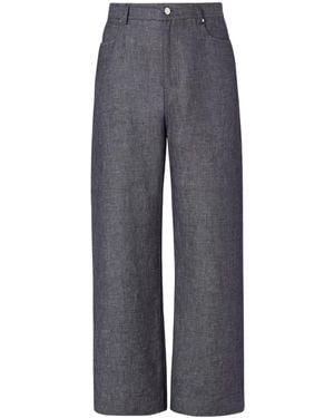 Fendi Long Jeans - Grey