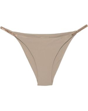 Fisico Swim Briefs With Crystals - White