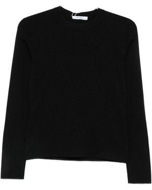 Max Mara Maglione Girocollo - Nero