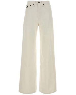 Lois Loose Skater Jeans - White