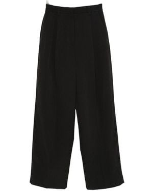 THE LATEST Axel Straight-Leg Trousers - Black