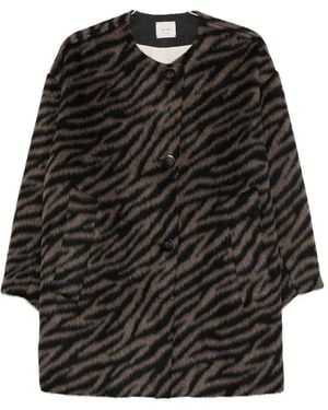 Alysi Wool Coat - Black