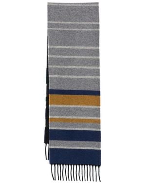 Paul Smith Wool Blend Scarf - Grey