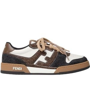 Fendi Trainer Match Trainers - Brown