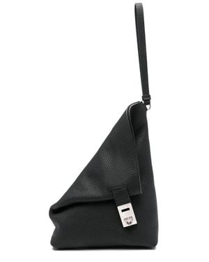 Ferragamo One Piece Leather Bag - Black