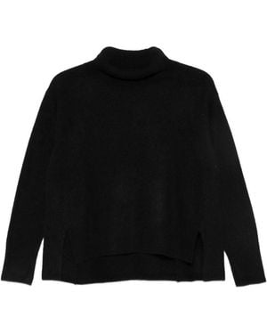 C.t. Plage Wool Turtle-Neck Jumper - Black