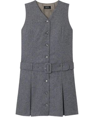 A.P.C. Sandra Dress - Grey