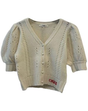 Chloé Chloã Wool Top - Grey