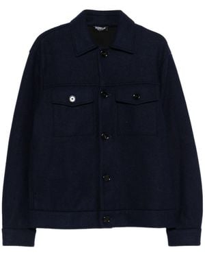 Dondup Shirt With Front Pockets - Blue