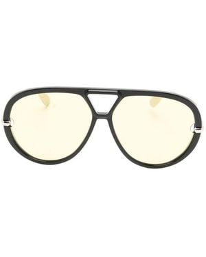Bottega Veneta Aviator Classic Sunglasses - Black