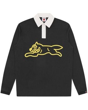 ICECREAM Cotton Polo Shirt - Black