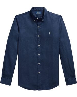 Polo Ralph Lauren Linen Shirt - Blue