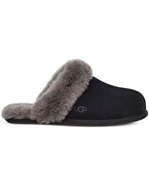 UGG Scuffette Ii Suede Slippers - Black