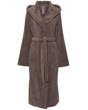 Rick Owens Beach Robe - Brown