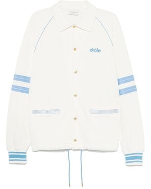 Drole de Monsieur Polo Shirt With Logo - White