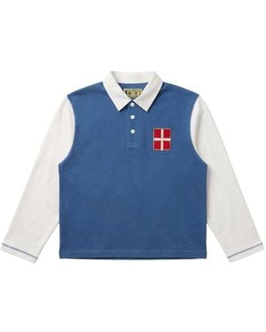 COMO 1907 Retro Heritage Polo Shirt - Blue