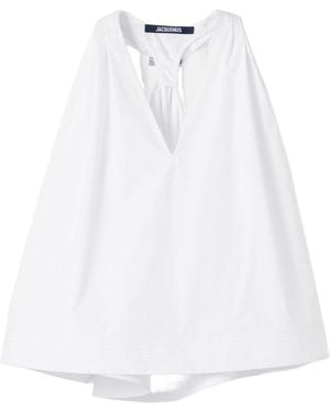 Jacquemus Trapeze Top - White