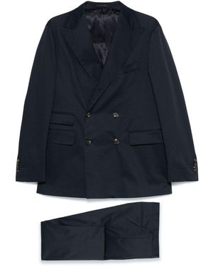 Doppiaa Aaradeo Blazer And Aantioco Trousers - Blue
