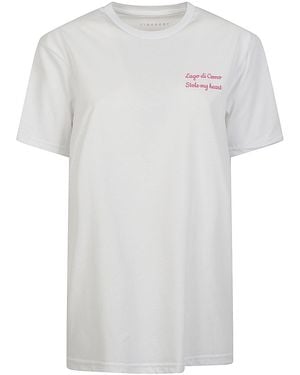 TESSABIT PRIVATE LABEL Lago Di Como Stole My Heart T-Shirt - White