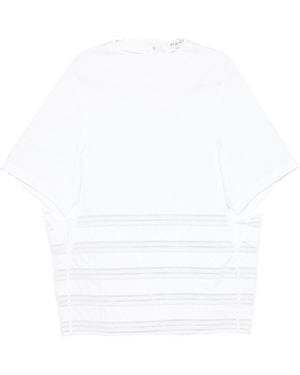 Alaïa Cotton Round Dress - White
