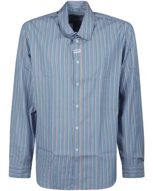 Martine Rose Striped Shirt - Blue