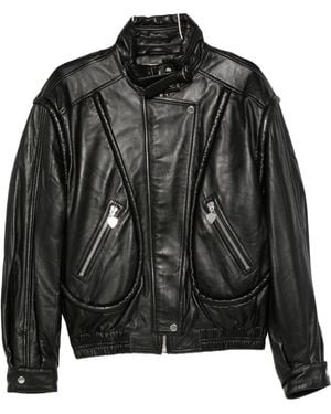 Isabel Marant Carole Leather Jacket - Black
