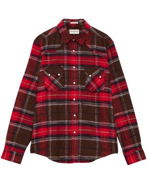 Roy Rogers Camicia Western A Quadri - Rosso