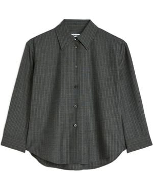 Jil Sander Wool Shirt - Grey