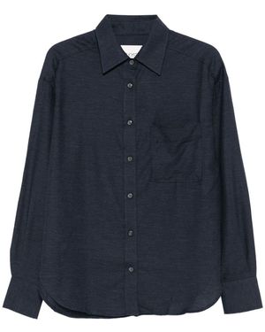 Closed Oversized Cotton Shirt - Blue