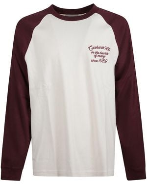 Carhartt Cotton T-Shirt With Logo - Red