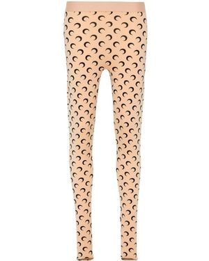 Marine Serre Trousers - Natural