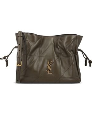 Saint Laurent Jamie Leather Shoulder Bag - Brown