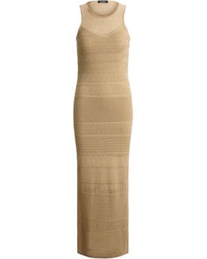 Ralph Lauren Viscose Dress - Natural