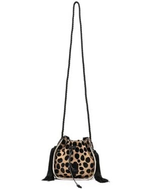 forte_forte My Pepita Mini Bucket Bag - Black