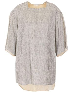 The Row Hamza Linen Blouse - White