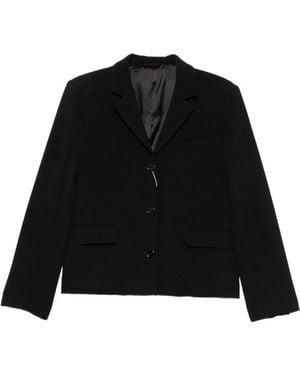 TOTEME Wool Blend Blazer Jacket - Black