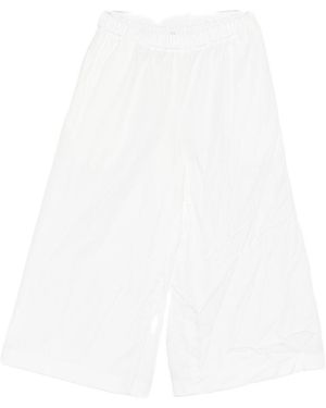 Comme des Garçons Wide-Leg Trousers - White