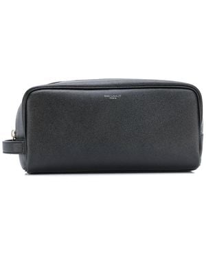 Saint Laurent Astuccio Da Bagno Con Zip - Grigio