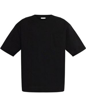 Dries Van Noten Cotton T-Shirt - Black