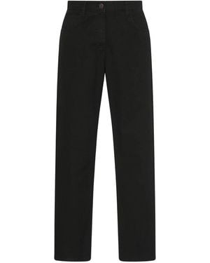 The Row Logo-Patch Jeans - Black