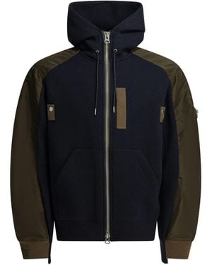 Sacai Hooded Jacket - Black