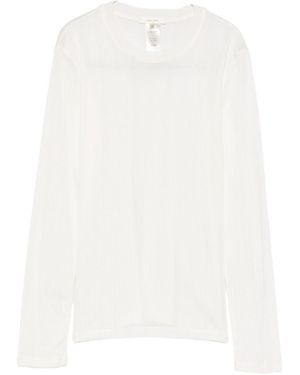 The Row Dantea Crewneck Jumper - White
