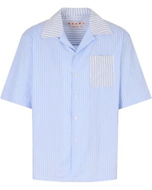 Marni Striped Shirt - Blue