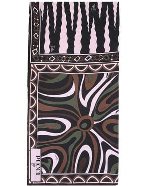 PUCCI Printed Foulard - Black